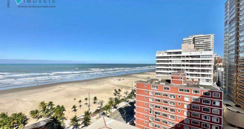 Apartamento com 2 dormitórios à venda, 71 m² por R$ 450.000,00 - Vila Guilhermina - Praia Grande/SP