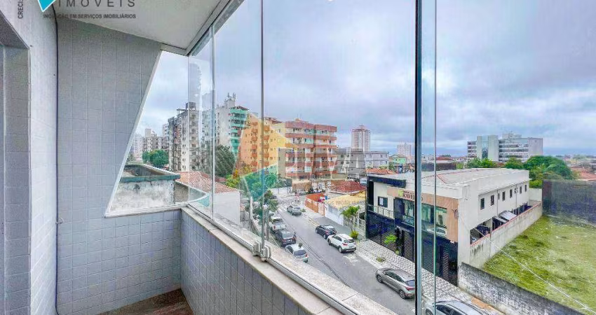 Apartamento com 2 dormitórios à venda, 61 m² - Boqueirão - Praia Grande/SP