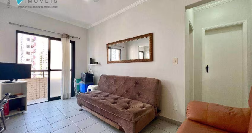 Apartamento com 1 dormitório à venda, 45 m² por R$ 290.000,00 - Vila Guilhermina - Praia Grande/SP