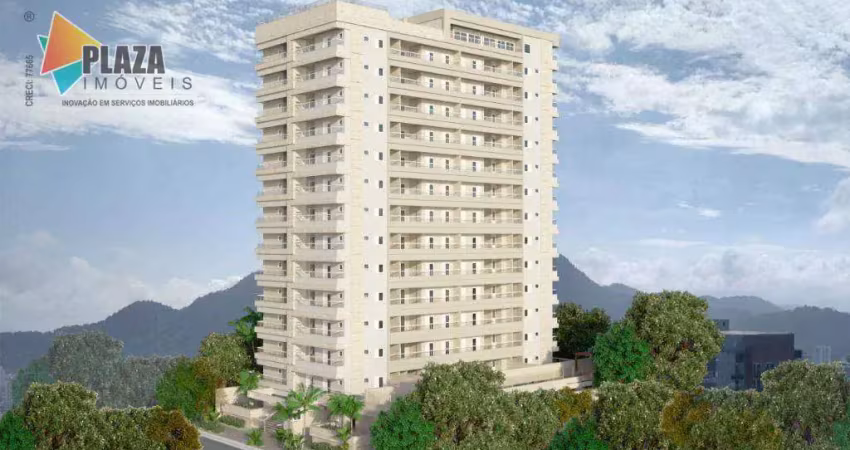 Apartamento à venda, 76 m² por r$ 610.160,00 - vila guilhermina - praia grande/sp