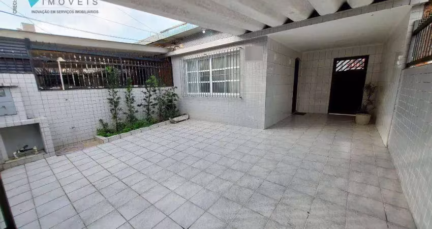 Casa com 2 dormitórios para alugar, 120 m² por r$ 5.350,00/mês - boqueirão - praia grande/sp