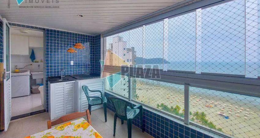 Apartamento 3 dormitórios com 3 suítes  à venda, 116 m² por R$ 1.240.000 - Canto do Forte - Praia Grande/SP