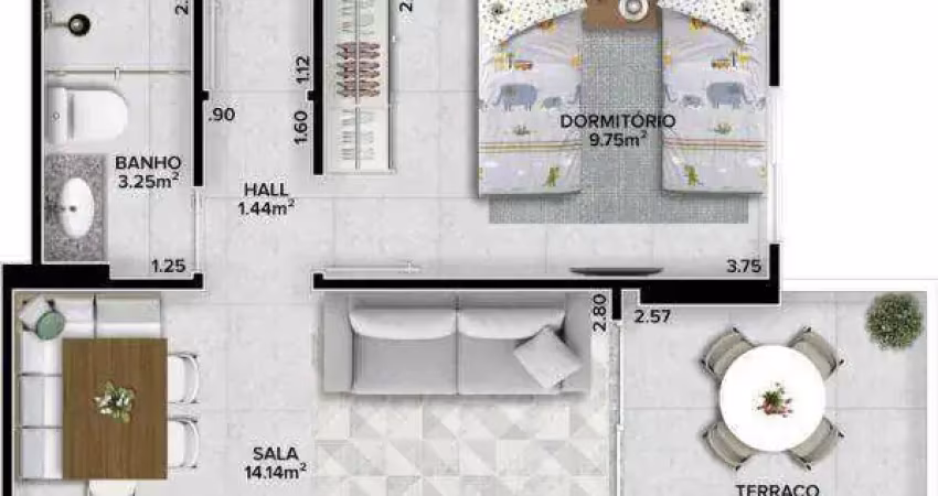 Apartamento com 2 dormitórios à venda, 72 m² por r$ 550.000,00 - canto do forte - praia grande/sp