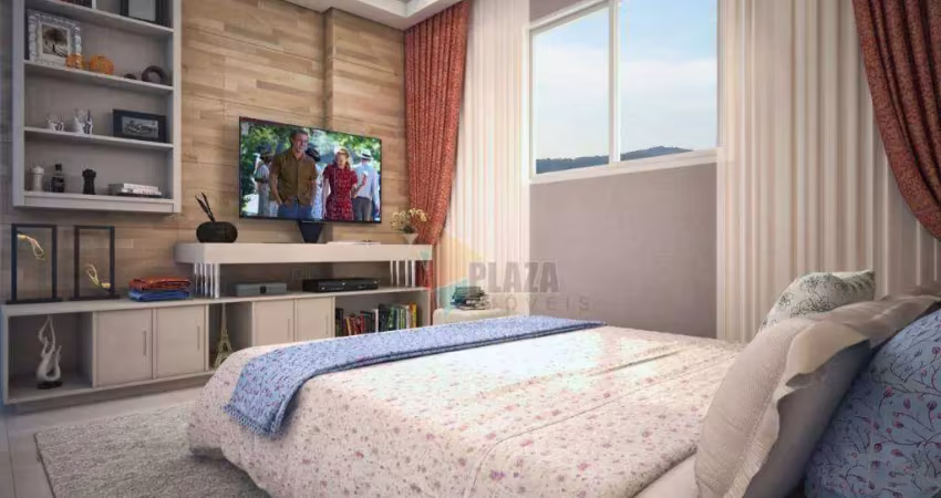 Apartamento à venda, 62 m² por r$ 465.939,69 - aviação - praia grande/sp