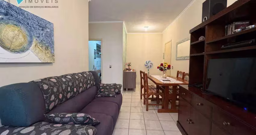 Apartamento com 1 dormitório à venda, 50 m² por r$ 250.000,00 - canto do forte - praia grande/sp