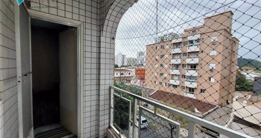 Apartamento para alugar, 60 m² por R$ 2.800,00/mês - Canto do Forte - Praia Grande/SP