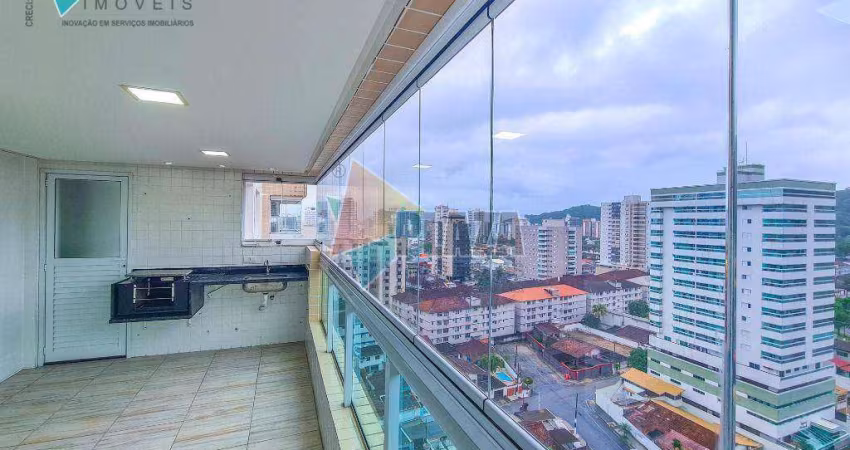 Apartamento 2 dormitórios com 1 suíte à venda, 81 m² por R$ 730.000 - Canto do Forte - Praia Grande/SP
