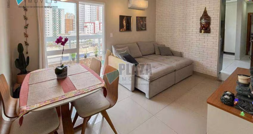 Apartamento com 1 dormitório à venda, 65 m² por R$ 410.000,00 - Canto do Forte - Praia Grande/SP
