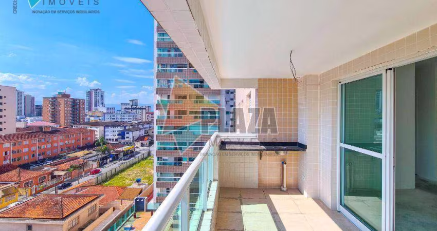 Apartamento 2 dormitórios com 1 suíte à venda, 70 m² por R$ 550.000 - Boqueirão - Praia Grande/SP