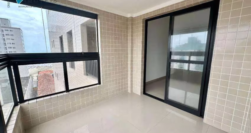 Apartamento para alugar, 66 m² por r$ 3.300,00/mês - mirim - praia grande/sp