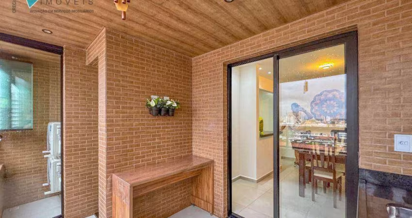 Apartamento com 2 dormitórios à venda, 78 m² por R$ 760.000,00 - Boqueirão - Praia Grande/SP