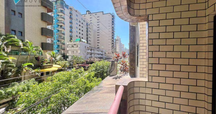 Apartamento com 2 dormitórios à venda, 103 m² por R$ 530.000,00 - Canto do Forte - Praia Grande/SP