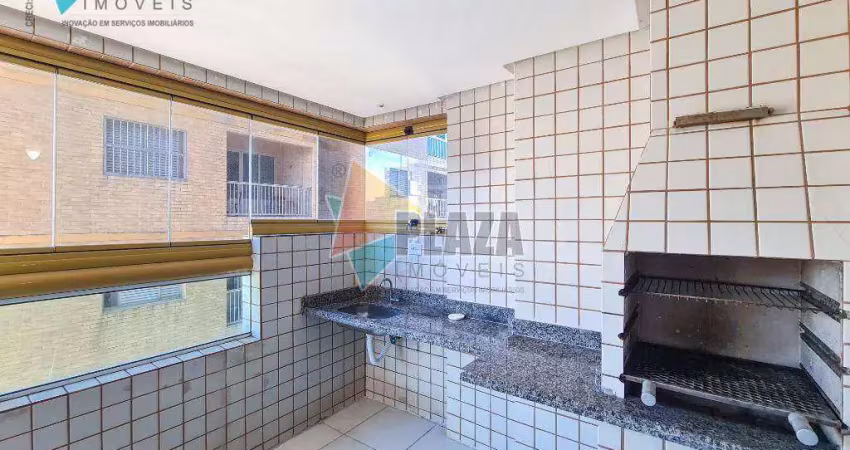 Apartamento 2 dormitórios com 1 suíte à venda, 76 m² por r$ 650.000 - aviação - praia grande/sp