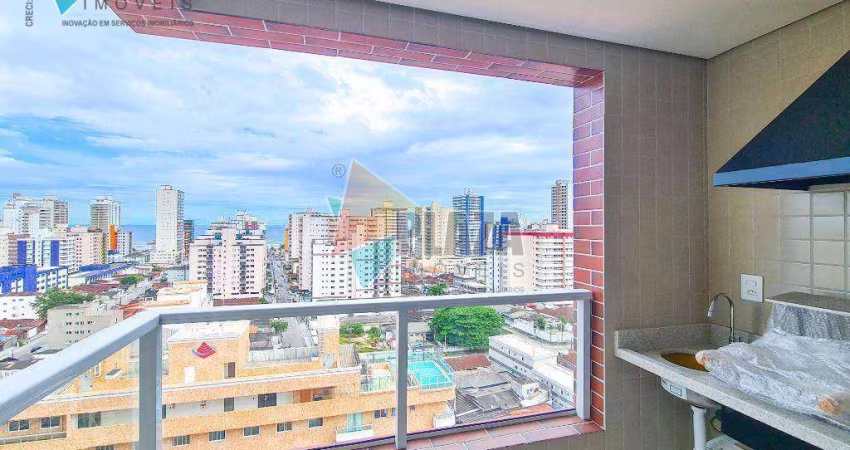 Apartamento à venda, 42 m² por R$ 355.000,00 - Aviação - Praia Grande/SP