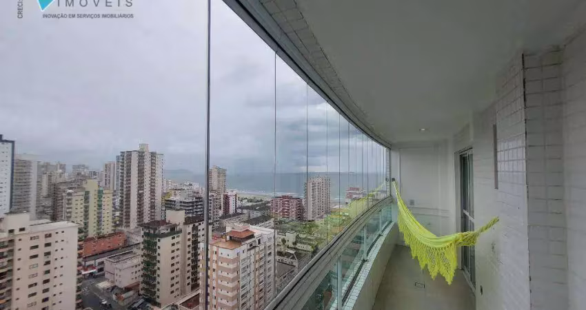 Apartamento para alugar, 161 m² por R$ 9.800,00/mês - Tupi - Praia Grande/SP