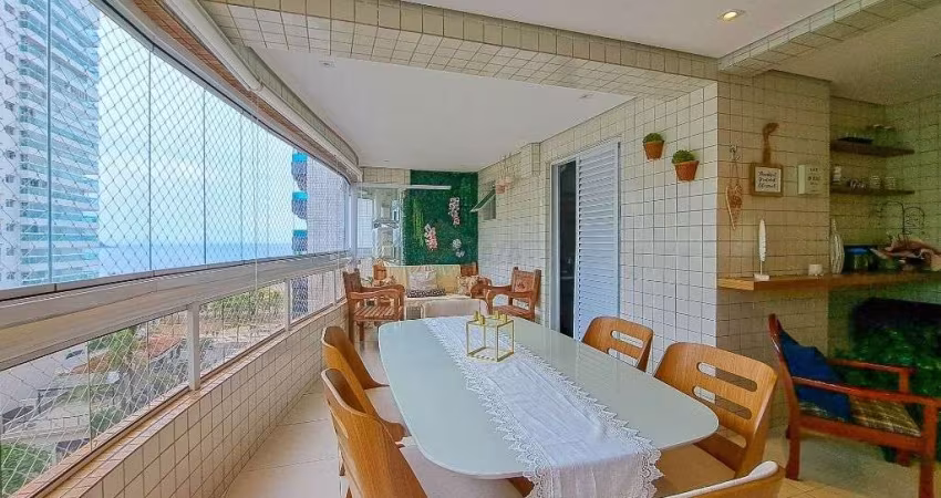 Apartamento com 4 dormitórios à venda, 197 m² por R$ 1.800.000,00 - Canto do Forte - Praia Grande/SP
