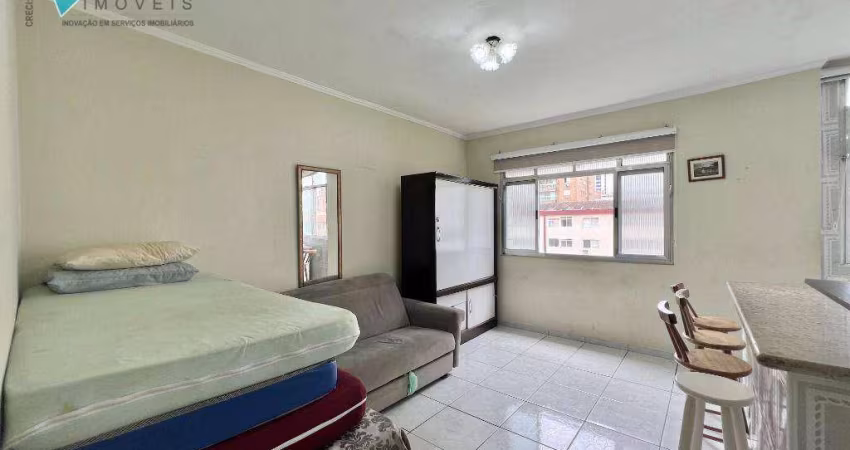 Kitnet à venda, 31 m² por R$ 210.000,00 - Boqueirão - Praia Grande/SP