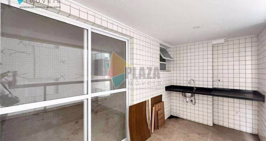 Apartamento para alugar, 77 m² por R$ 3.500,00/mês - Vilamar - Praia Grande/SP