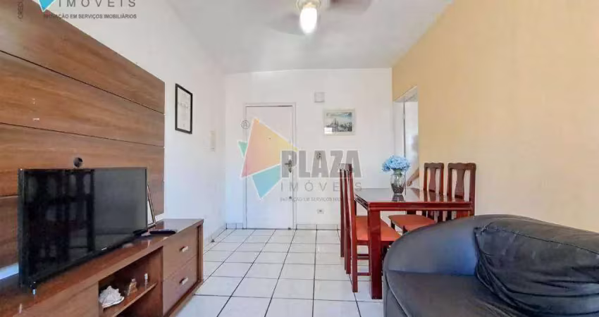 Apartamento com 1 dormitório para alugar, 54 m² por R$ 1.800,02/mês - Canto do Forte - Praia Grande/SP