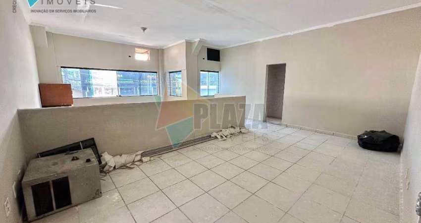 Sala para alugar, 60 m² por R$ 1.700,00/mês - Vila Guilhermina - Praia Grande/SP