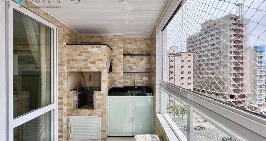 Apartamento à venda, 85 m² por R$ 700.000,00 - Vila Guilhermina - Praia Grande/SP