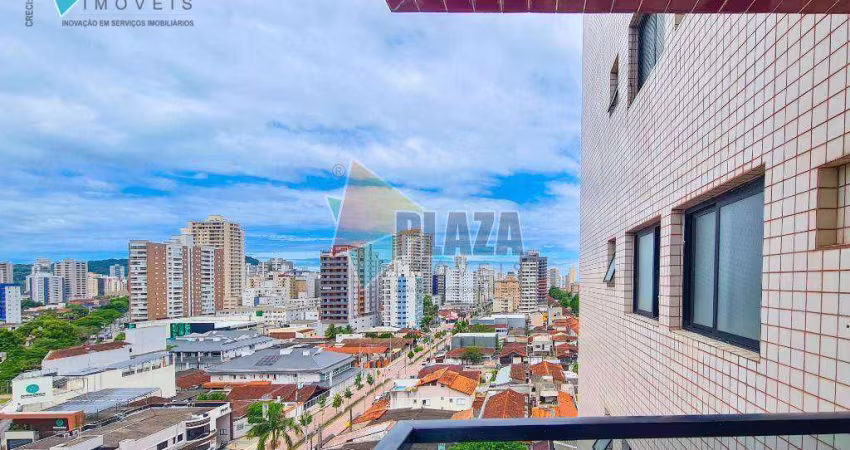 Apartamento com 1 dormitório à venda, 52 m² por R$ 330.000,00 - Canto do Forte - Praia Grande/SP