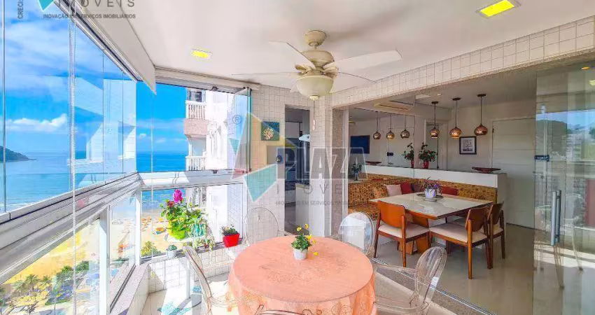 Apartamento 3 dormitórios com 2 su[ites à venda, 129 m² por r$ 1.750.000 - canto do forte - praia grande/sp