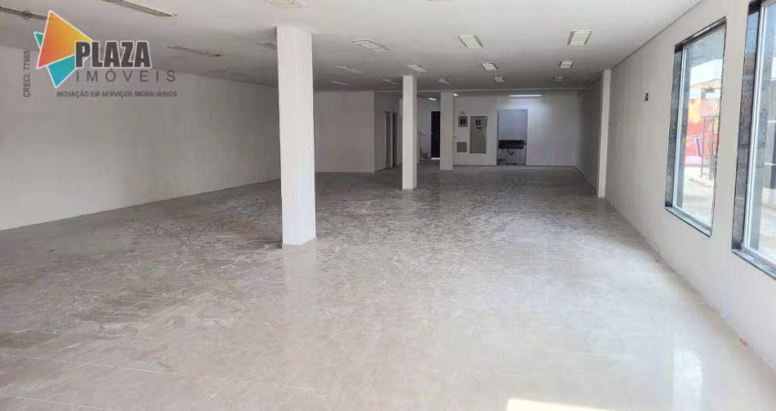 Loja na Guilhermina, Praia Grande para locação 492,00m² R$ 18.300,00 p/mês