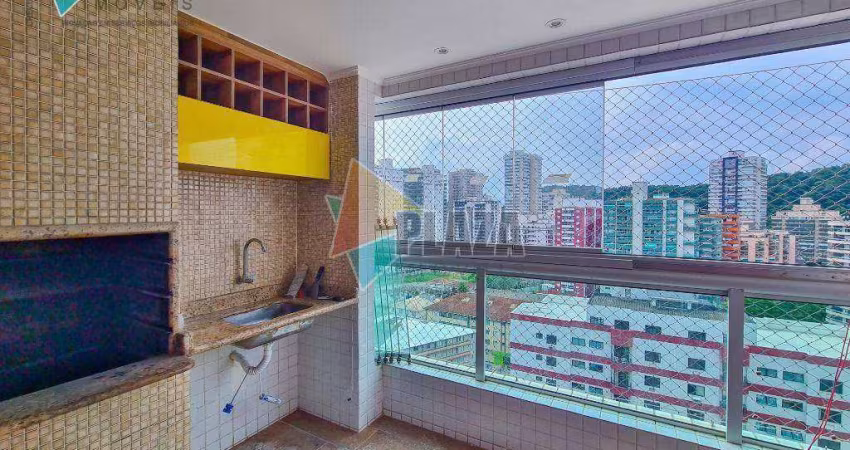 Apartamento 2 dormitórios com 1 suíte  à venda, 75 m² por R$ 579.000 - Canto do Forte - Praia Grande/SP
