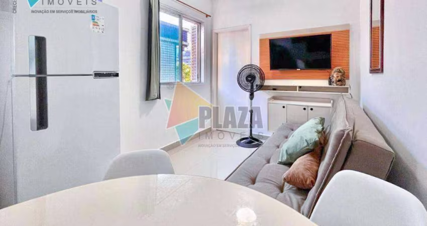 Kitnet com 1 dormitório à venda, 32 m² por R$ 220.000,00 - Boqueirão - Praia Grande/SP