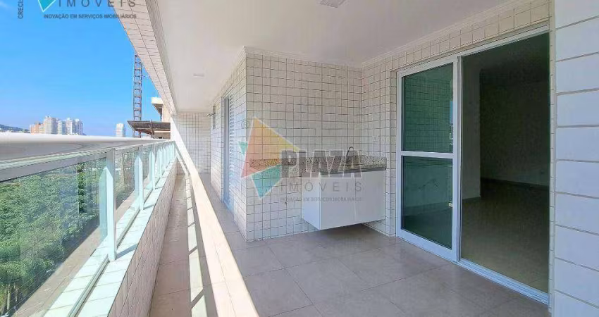 Apartamento para alugar, 81 m² por R$ 4.500,02/mês - Canto do Forte - Praia Grande/SP