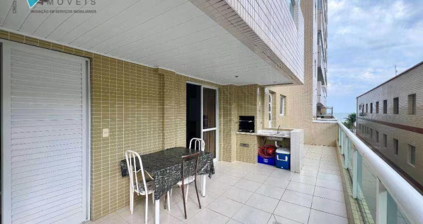 Apartamento com 2 dormitórios à venda, 89 m² por R$ 700.000,00 - Canto do Forte - Praia Grande/SP