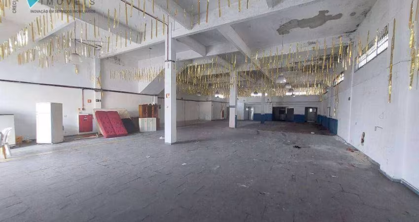 Loja com 590m² para locação na Guilhermina, Praia Grande-SP, - R$ 19.500,00 p/mês