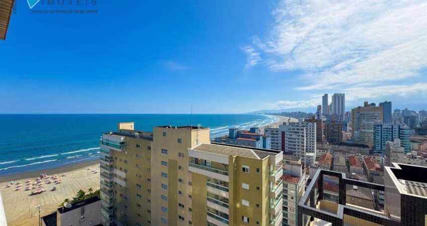 Apartamento Alto Padrão com Vista para o Mar no Canto do Forte – 3 Suítes e Lazer Completo!