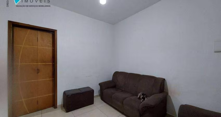 Apartamento com 2 quartos para alugar, 55 m² por R$ 2.500/mês - Boqueirão - Praia Grande/SP