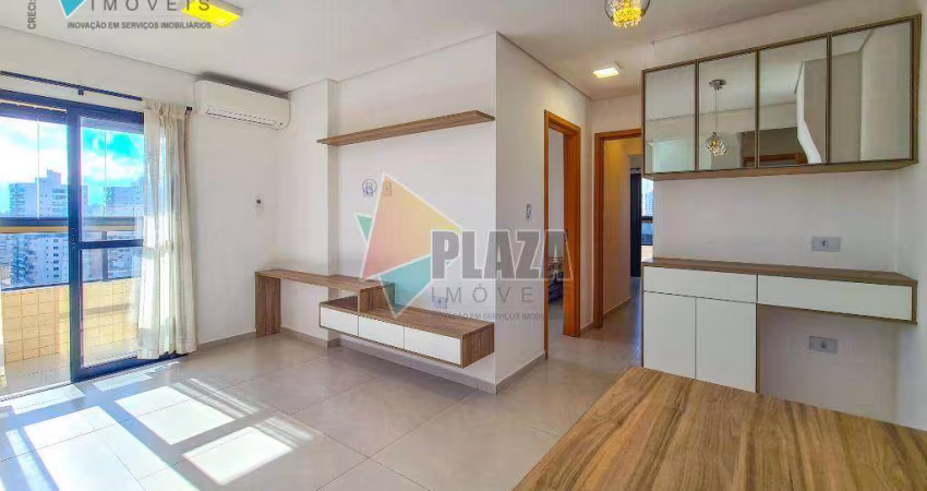Apartamento 2 dormitórios com 1 suíte à venda, 69 m² por R$ 729.000 - Canto do Forte - Praia Grande/SP