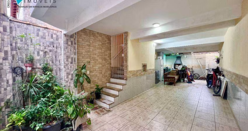 Casa com 2 dormitórios à venda, 111 m² por R$ 650.000,00 - Vila Guilhermina - Praia Grande/SP