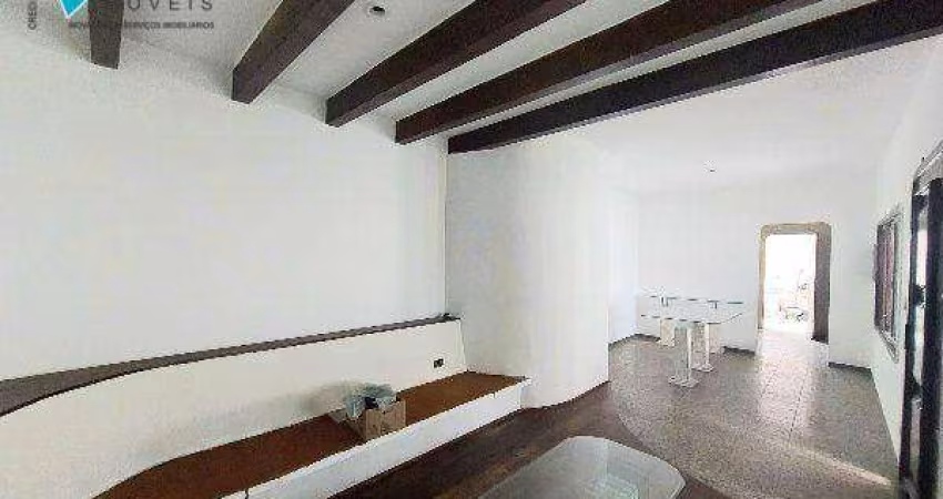Casa para alugar com 02 quartos e suíte na Aviação, Praia Grande-SP,  R$ 4.350,00 p/mês