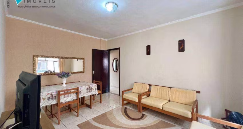 Apartamento com 2 dormitórios à venda, 53 m² por R$ 350.000,00 - Canto do Forte - Praia Grande/SP