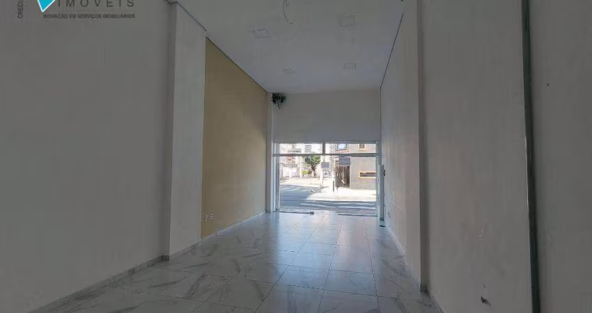 Loja para locação no Boqueirão, Praia Grande-SP  com 60m² R$ 7.500,00 p/mês