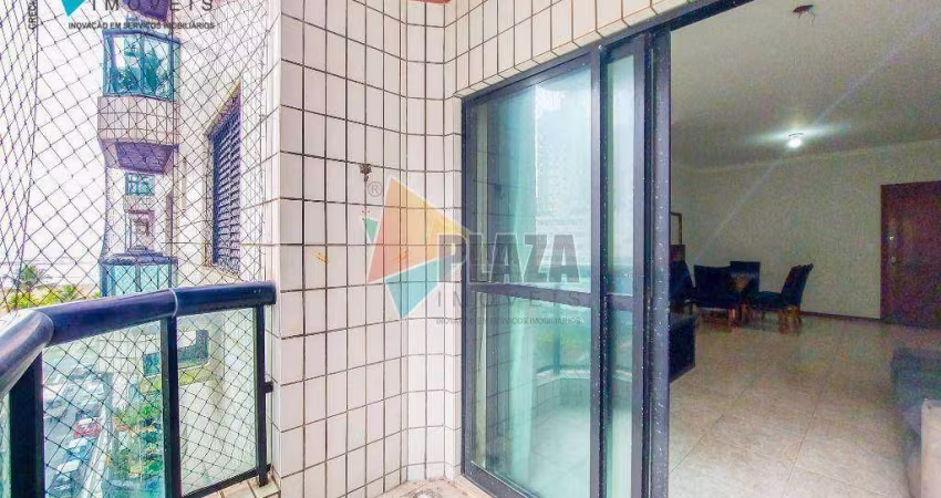 Apartamento 3 dormitórios com 1 suíte à venda, 110 m² por R$ 739.000 - Canto do Forte - Praia Grande/SP