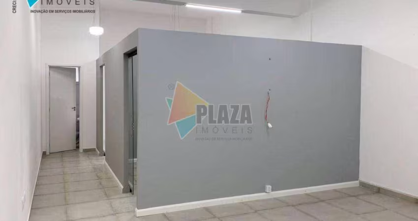 Sala para alugar, 85 m² por R$ 2.700,02/mês - Boqueirão - Praia Grande/SP