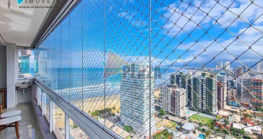 Apartamento 2 dormitórios sendo 2 suítes  à venda, 109 m² por R$ 1.550.000 - Canto do Forte - Praia Grande/SP