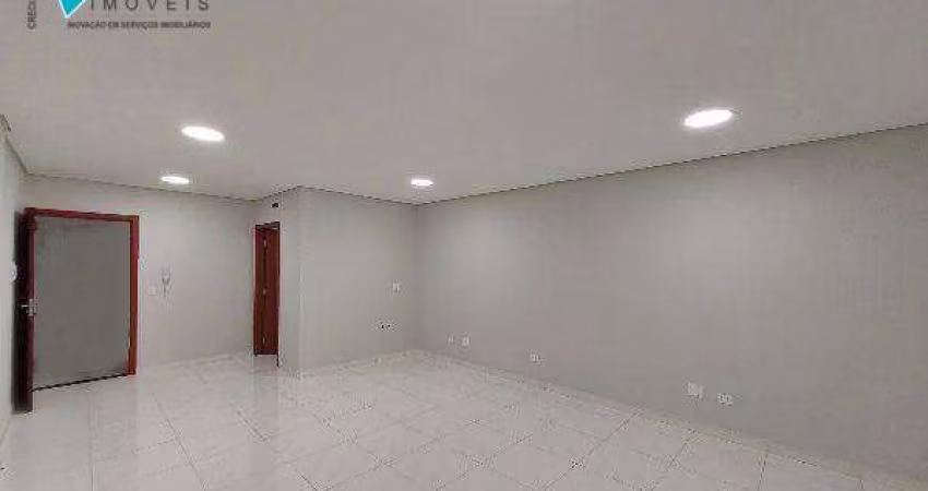 Sala para alugar na Guilhermina, Praia Grande-SP, R$ 2.400,00 p/mês