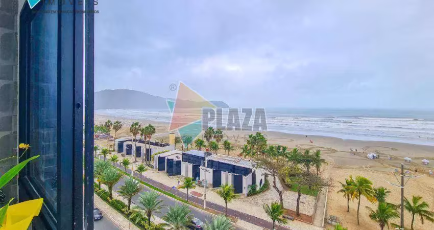 Apartamento 1 dormitório com 1 suíte à venda, 55 m² por r$ 429.000 - boqueirão - praia grande/sp