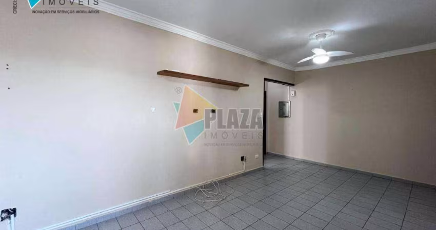 Apartamento com 2 dormitórios para alugar, 80 m² por R$ 3.200,00/mês - Canto do Forte - Praia Grande/SP
