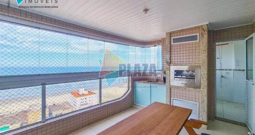 Apartamento 3 dormitórios com 3 suítes à venda, 135 m² por R$ 949.000 - Aviação - Praia Grande/SP
