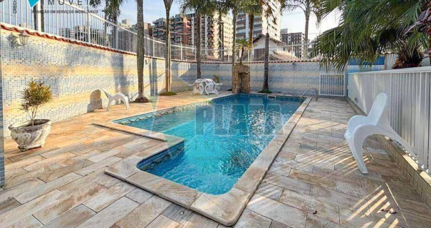 Casa com 5 dormitórios à venda, 258 m² por R$ 4.000.000,00 - Canto do Forte - Praia Grande/SP