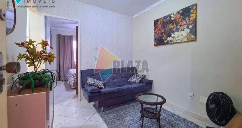 Kitnet com 1 dormitório à venda, 36 m² por R$ 279.000,00 - Canto do Forte - Praia Grande/SP