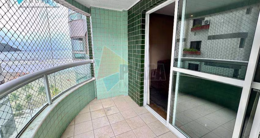Apartamento com 3 dormitórios para alugar, 156 m² por R$ 7.000,09/mês - Canto do Forte - Praia Grande/SP